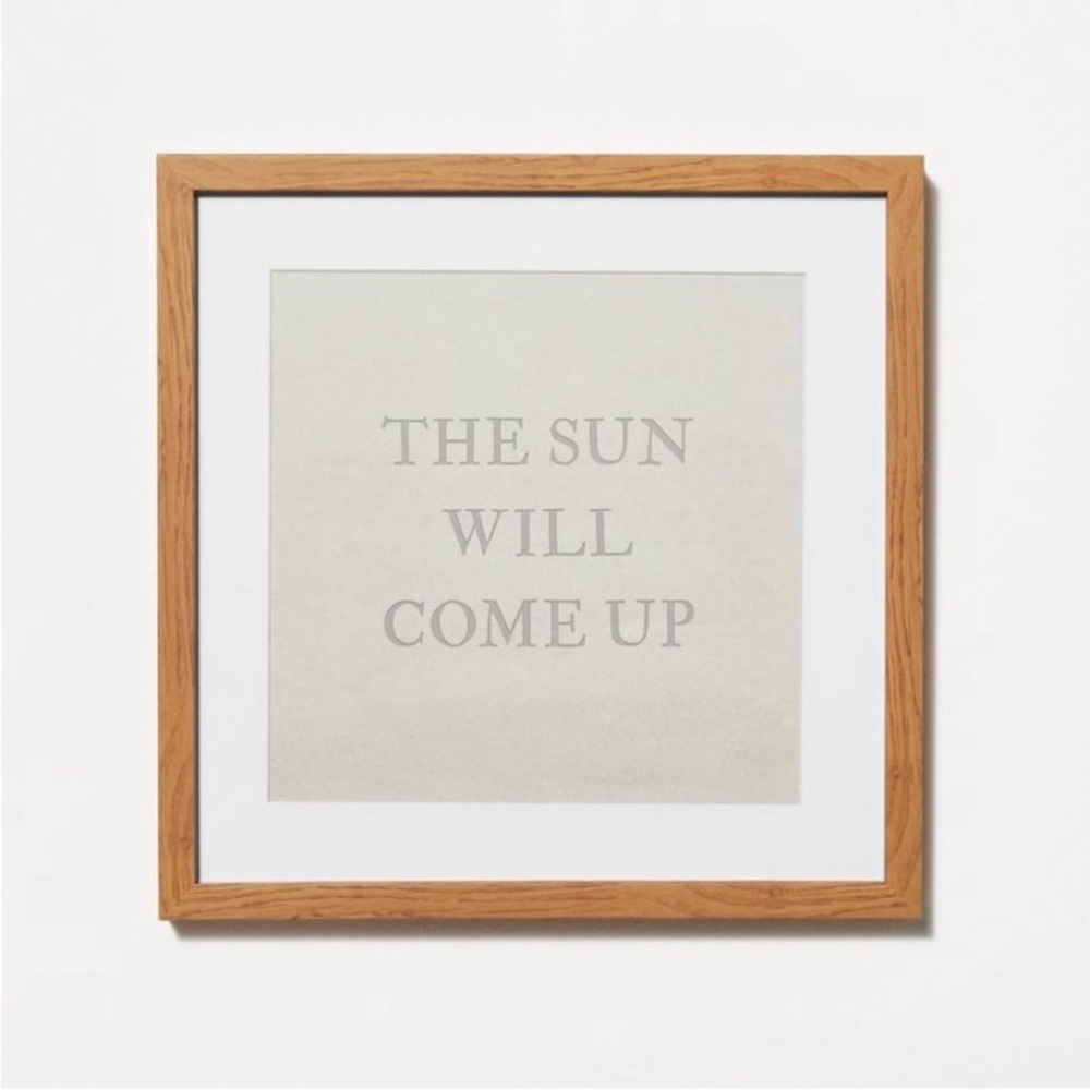 ISO Studio McGee the sun will come up frame
